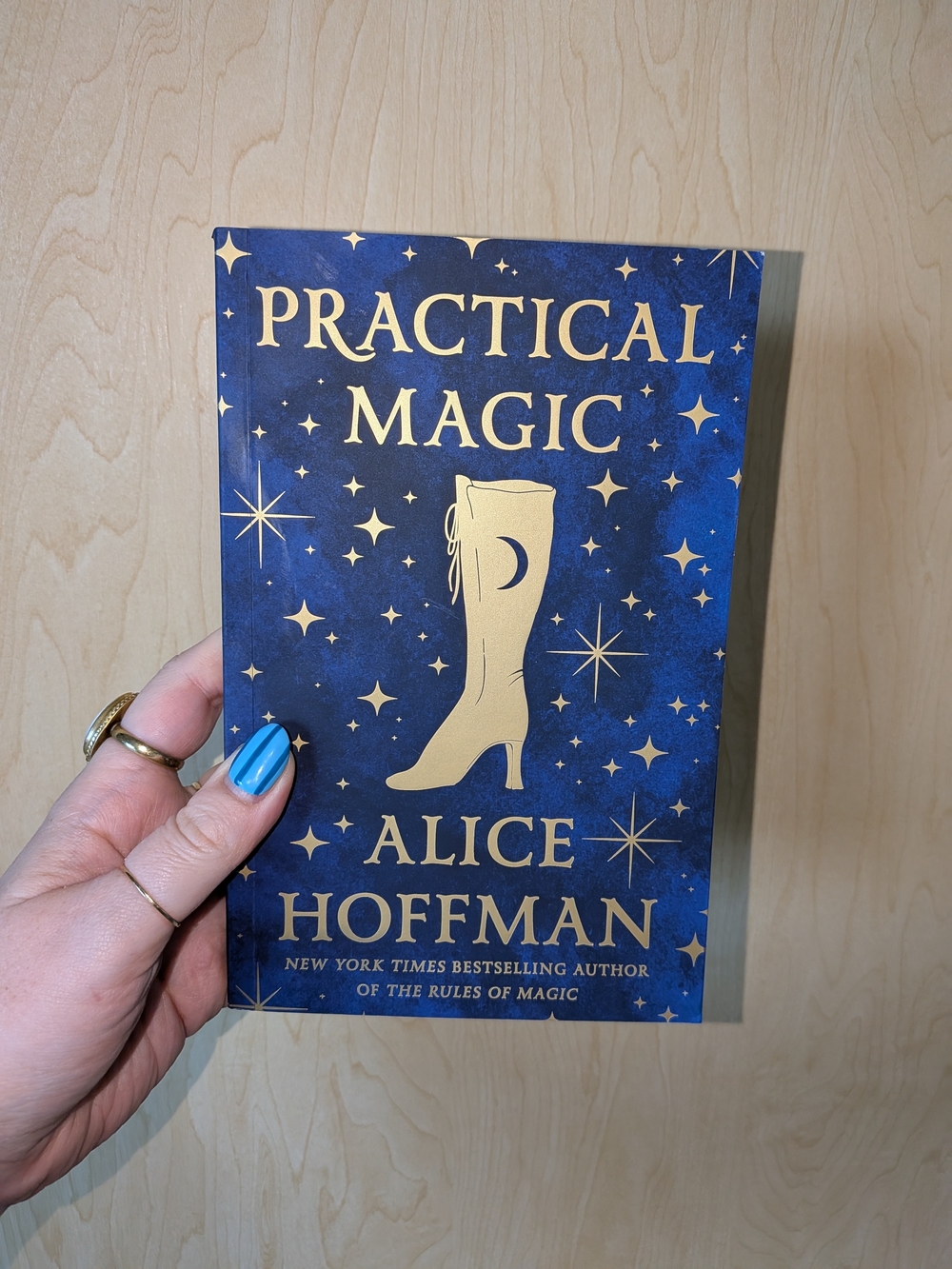 Practical Magic Hardcover - Gold & Navy